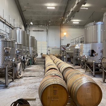 Fall Creek Vineyards - Driftwood - barrels lined up in a row - Wineries Near Me - Driftwood, Texas Fall Creek Vineyards - Driftwood - barrels lined up in a row - Wineries Near Me - Driftwood, Texas