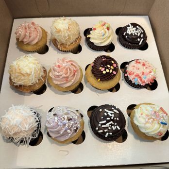 Saint Cupcake - Strawberry cream cheese, Toasted Coconut Cream Cupcake, Big Top, Chocolate Vanilla Cream Cheese. Vanilla Cream Cheese. - Bakeries Near Me - Portland, Oregon Saint Cupcake - Strawberry cream cheese, Toasted Coconut Cream Cupcake, Big Top, Chocolate Vanilla Cream Cheese. Vanilla Cream Cheese. - Bakeries Near Me - Portland, Oregon