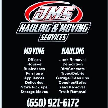 JMS Moving/Hauling - Moving and hauling services - Junk Removal & Hauling Near Me JMS Moving/Hauling - Moving and hauling services - Junk Removal & Hauling Near Me