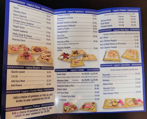 Menu photo 1 Legacy Gyros Omaha, NE Menu photo 1 Legacy Gyros Omaha, NE