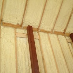 Silverdale Insulation - Cabin with spray foam