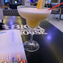Frozen passion fruit margarita