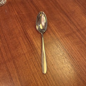 Lure Fishbar - The spoon the ice cream came with - Seafood Near Me - New York, New York Lure Fishbar - The spoon the ice cream came with - Seafood Near Me - New York, New York