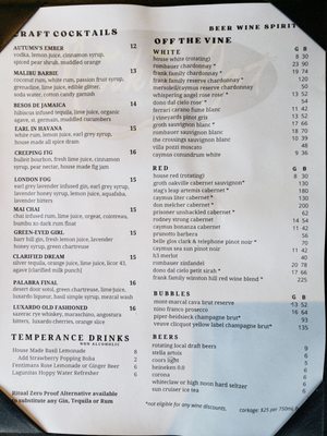 Menu photo 1 The Monkey Cat Auburn, CA