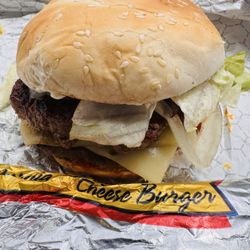 Braum's Ice Cream & Dairy Stores - Double Jalapeño Burger w/Pepper-jack Cheese