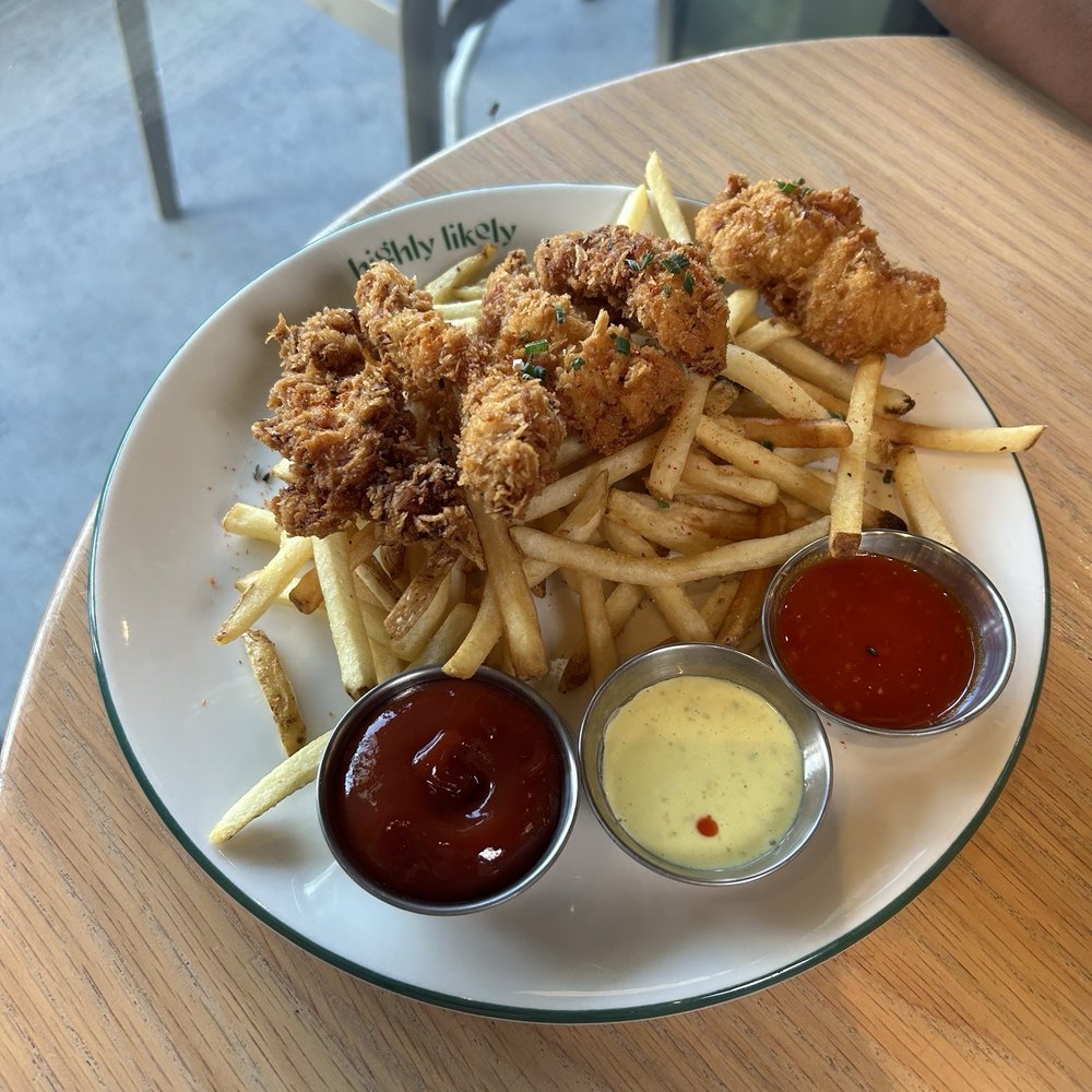 Highly Likely - Chicken Strips - Coffee & Tea Near Me - Los Angeles, California Highly Likely - Chicken Strips - Coffee & Tea Near Me - Los Angeles, California