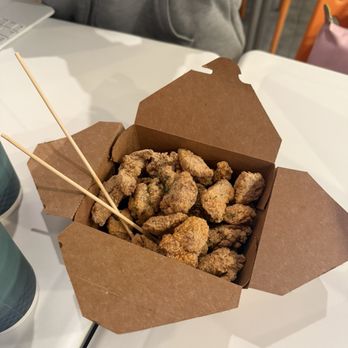 Bamboo Boba - popcorn chicken - Bubble Tea Near Me - Beaverton, Oregon