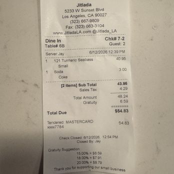 Jitlada - Thai Near Me - Los Angeles, California