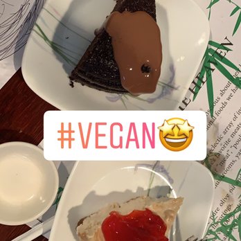 Veggie Heaven - Strawberry cheesecake and chocolate cake - Vegetarian Near Me - Montclair, New Jersey