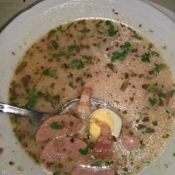 Pod Aniołami Restauracja - Sour Rye Soup - Polish Near Me - Kraków, Massachusetts Pod Aniołami Restauracja - Sour Rye Soup - Polish Near Me - Kraków, Massachusetts