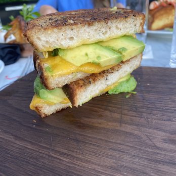 RH Rooftop Restaurant at RH Oak Brook - Grilled cheese with avo- don't recommend. Too greasy and pricey - Breakfast & Brunch Near Me - Oak Brook, Illinois RH Rooftop Restaurant at RH Oak Brook - Grilled cheese with avo- don't recommend. Too greasy and pricey - Breakfast & Brunch Near Me - Oak Brook, Illinois