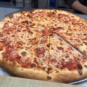 Lamonica's NY Pizza - Sicilian Cheese Slice - Pizza Near Me - Los Angeles, California Lamonica's NY Pizza - Sicilian Cheese Slice - Pizza Near Me - Los Angeles, California