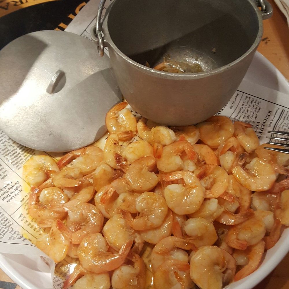 Bubba Gump Shrimp - Jumbo Portion Shrimper's Net Catch - so good. - Seafood Near Me - Orlando, Florida