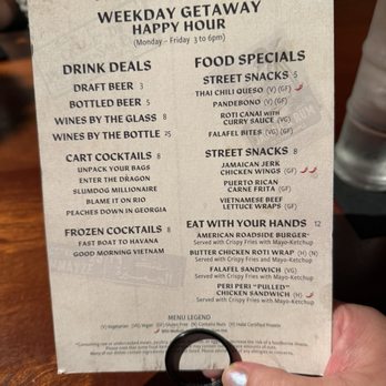 Traveler's Cart - Happy Hour Menu - Cocktail Bars Near Me - Houston, Texas