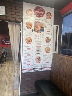 Menu photo 1 Friendly's Pizza Kissimmee, FL Menu photo 1 Friendly's Pizza Kissimmee, FL