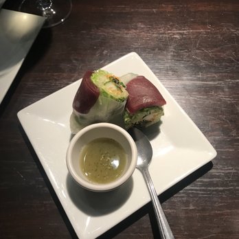 Laughing Monk Cafe - Tuna spring roll - Sushi Bars Near Me - Boston, Massachusetts