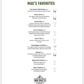 Mae Daly's - 1/8/26 FYI. Menu. - Steakhouses Near Me - Las Vegas, Nevada Mae Daly's - 1/8/26 FYI. Menu. - Steakhouses Near Me - Las Vegas, Nevada