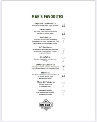 Menu photo 8 Mae Daly's Las Vegas, NV Menu photo 8 Mae Daly's Las Vegas, NV
