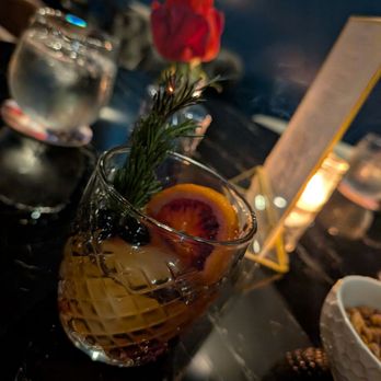 The Bridge - The admiral (20$) a Blood orange Old fashioned - Speakeasies Near Me - Coronado, California