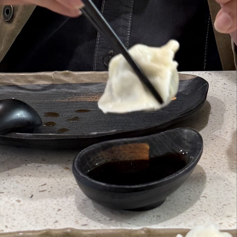 Dumpling & Dough - Shrimp & chives dumplings. - Chinese Near Me - San Carlos, California Dumpling & Dough - Shrimp & chives dumplings. - Chinese Near Me - San Carlos, California