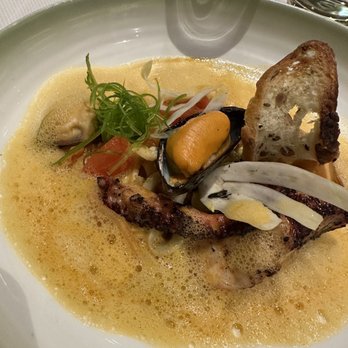Le Pavillon - Octopus appetizer - French Near Me - New York, New York Le Pavillon - Octopus appetizer - French Near Me - New York, New York