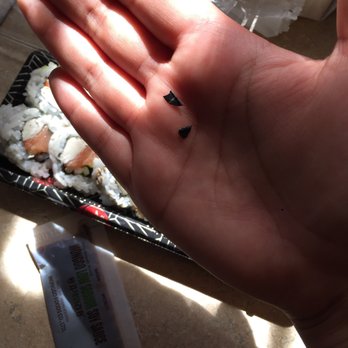 ROLL roll Roll - Notice the pointy ends of the plastic that got lodged in my mouth. They came out of a different roll. Yum. - Sushi Bars Near Me - Los Angeles, California ROLL roll Roll - Notice the pointy ends of the plastic that got lodged in my mouth. They came out of a different roll. Yum. - Sushi Bars Near Me - Los Angeles, California