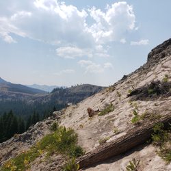 Mount Lincoln Trail - Roller Pass. Amazing to think the pioneers in covered wagons braved this part of the trail.