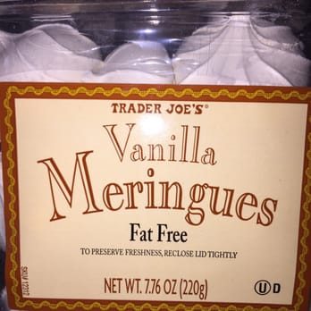Trader Joe's - TJ Vanilla Meringues (Fat Free) - Grocery Near Me - Burien, Washington