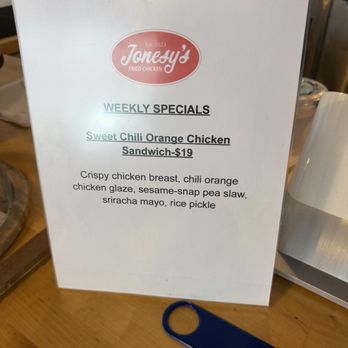 Jonesy’s Fried Chicken - Chicken Wings Near Me - Goleta, California