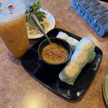 Viet Thai Noodle House - Fresh rolls with peanut sauce and Thai iced tea - Thai Near Me - Lake Stevens, Washington Viet Thai Noodle House - Fresh rolls with peanut sauce and Thai iced tea - Thai Near Me - Lake Stevens, Washington