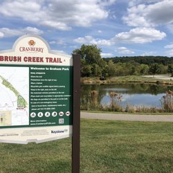Graham Park - Pond in the halfway point of the park