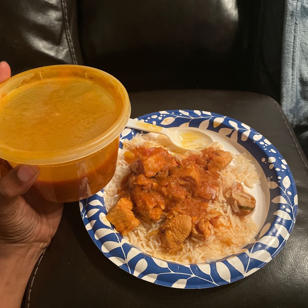 Curry chicken large
