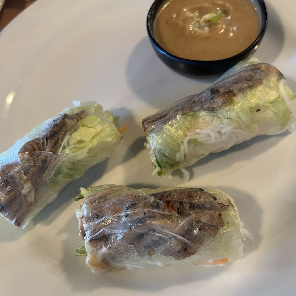 Bbq pork spring roll Bbq pork spring roll