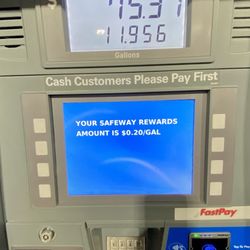 Chevron - Discount with Safeway rewards