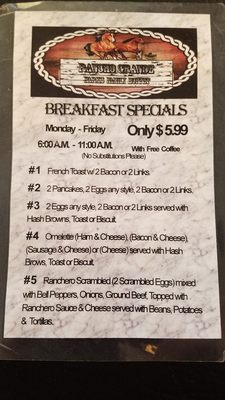Menu photo 6 Rancho Grande Cafe Waco, TX