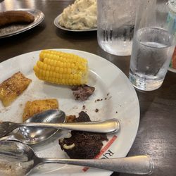 RC Brazilian Steakhouse - Corn , burn meat