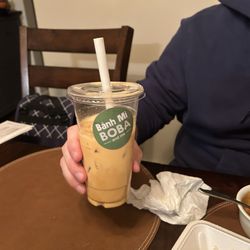 Banh Mi Boba & Me - This iced tea with boba