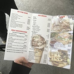 Bev And Jerry's - Menu