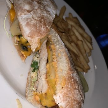 Yard House - Blackened Chicken Torta - New American Near Me - Brea, California