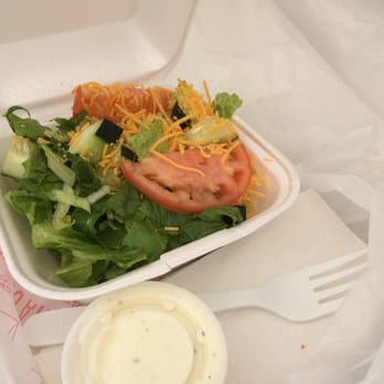 Phil's Philly Grill - Side salad, to go. - American Near Me - Hurst, Texas