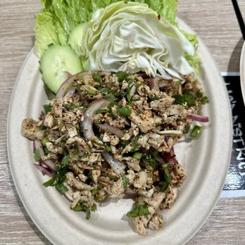 Lao'd District - Laab - chicken - Thai Near Me - Houston, Texas Lao'd District - Laab - chicken - Thai Near Me - Houston, Texas