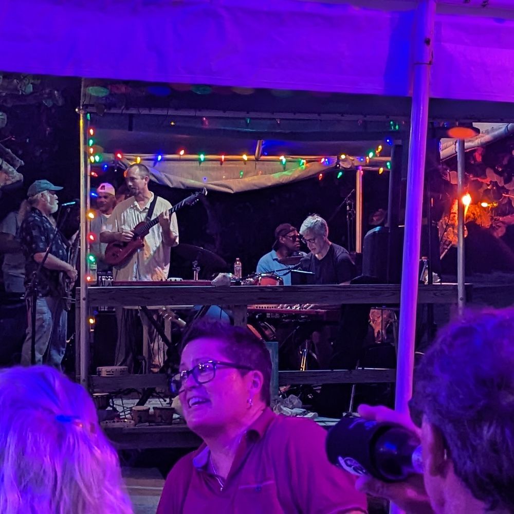Miss Lucy's Restaurant - Great band! - Caribbean Near Me - St. John, Virgin Islands