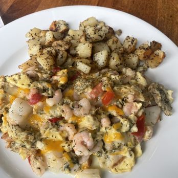 Café Waterfront - Seafood scramble - Seafood Near Me - Eureka, California