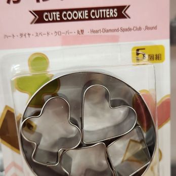 Daiso - a package of cookie cutters - Discount Store Near Me - New York, New York Daiso - a package of cookie cutters - Discount Store Near Me - New York, New York