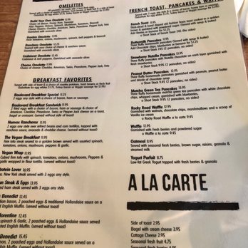 V Boulevard Cafe - So many options - Coffee & Tea Near Me - Glendale, California