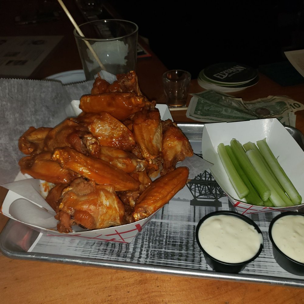 24 wings on the football menu