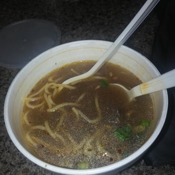 Chowking - Spicy Beef Wonton Soup. - Chinese Near Me - Concord, California