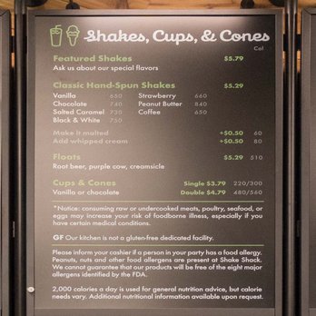 Shake Shack El Segundo - Menu 1 - Burgers Near Me - El Segundo, California