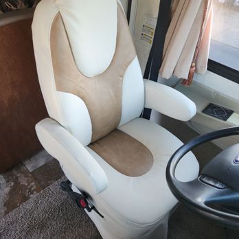 PRND3L UPHOLSTERY - Class A RV Captains Chair Re-Upholstery - Auto Upholstery Near Me - Salem, Oregon PRND3L UPHOLSTERY - Class A RV Captains Chair Re-Upholstery - Auto Upholstery Near Me - Salem, Oregon