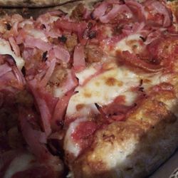 Vinny's Pizza - 8" Pizza Boat Ham & Cheese* Uniontown Special